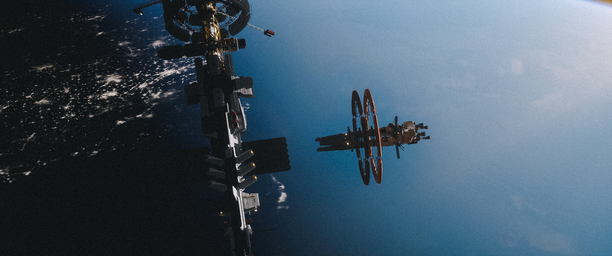 Deep Orbit Studies spacecraft and planetary concept artwork