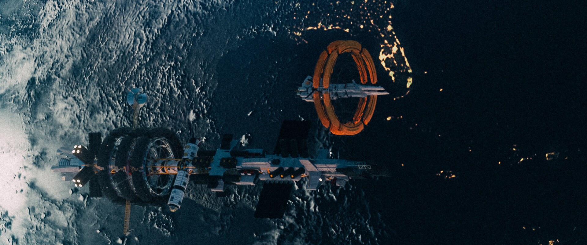 Deep Orbit Studies spacecraft and planetary concept artwork