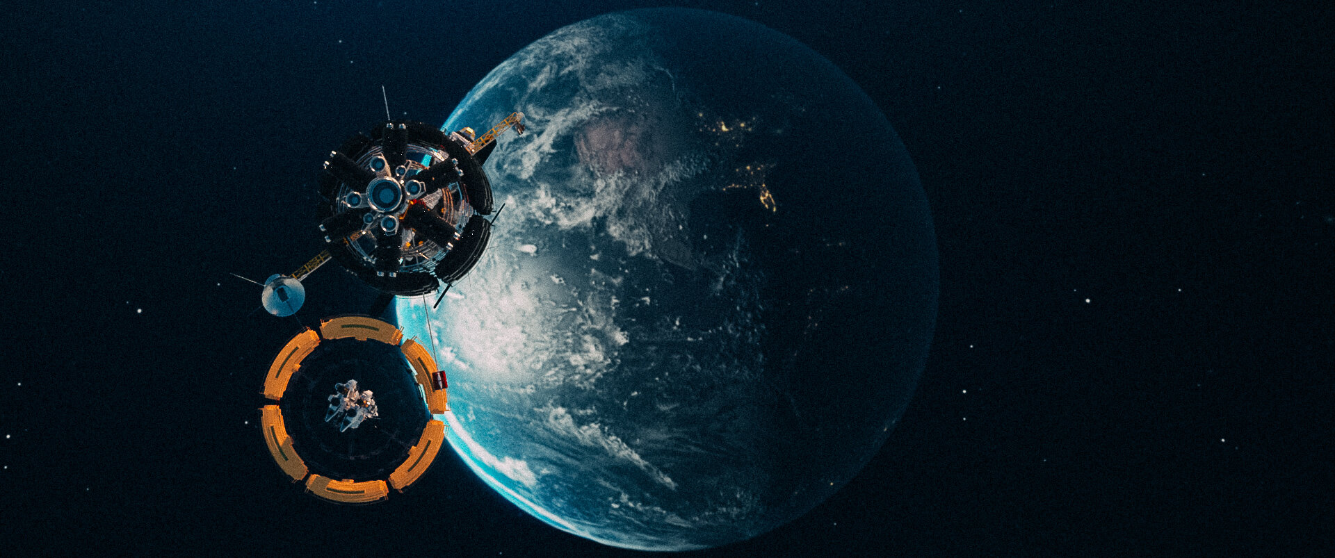 Deep Orbit Studies spacecraft and planetary concept artwork