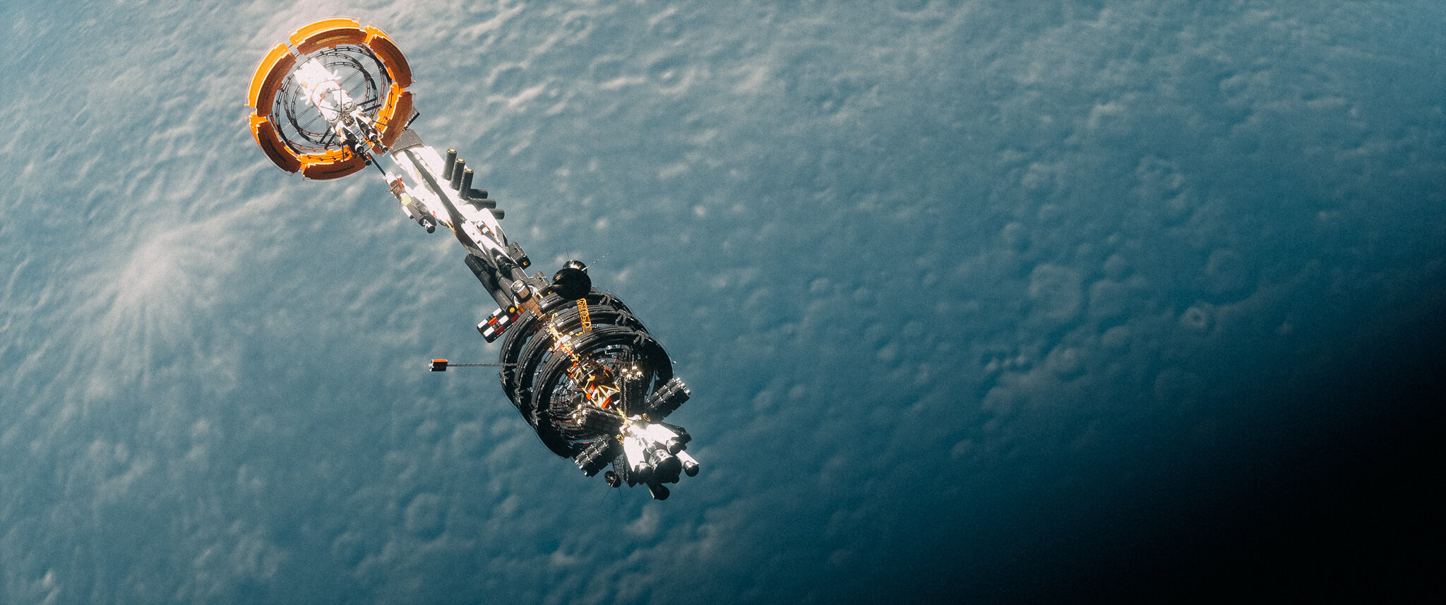 Deep Orbit Studies spacecraft and planetary concept artwork