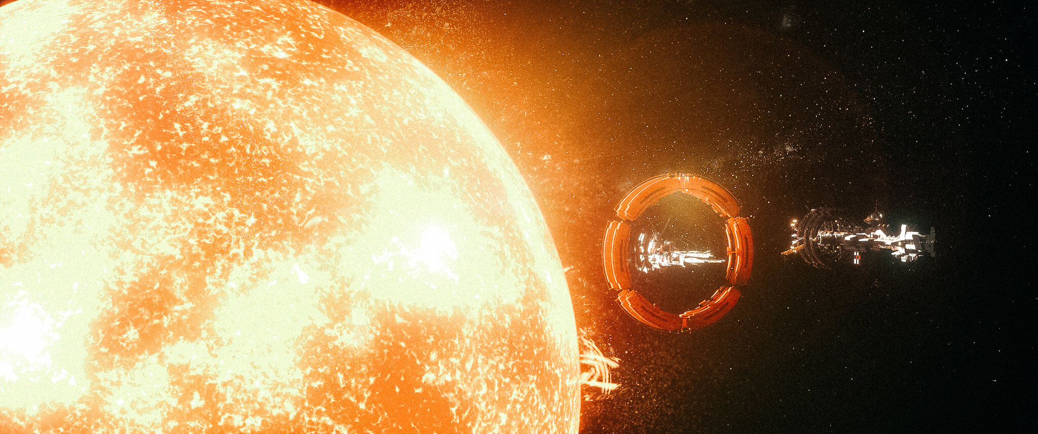Deep Orbit Studies spacecraft and planetary concept artwork