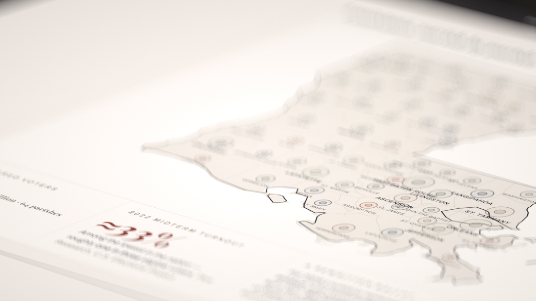 Every Moment Votes election map interface artwork