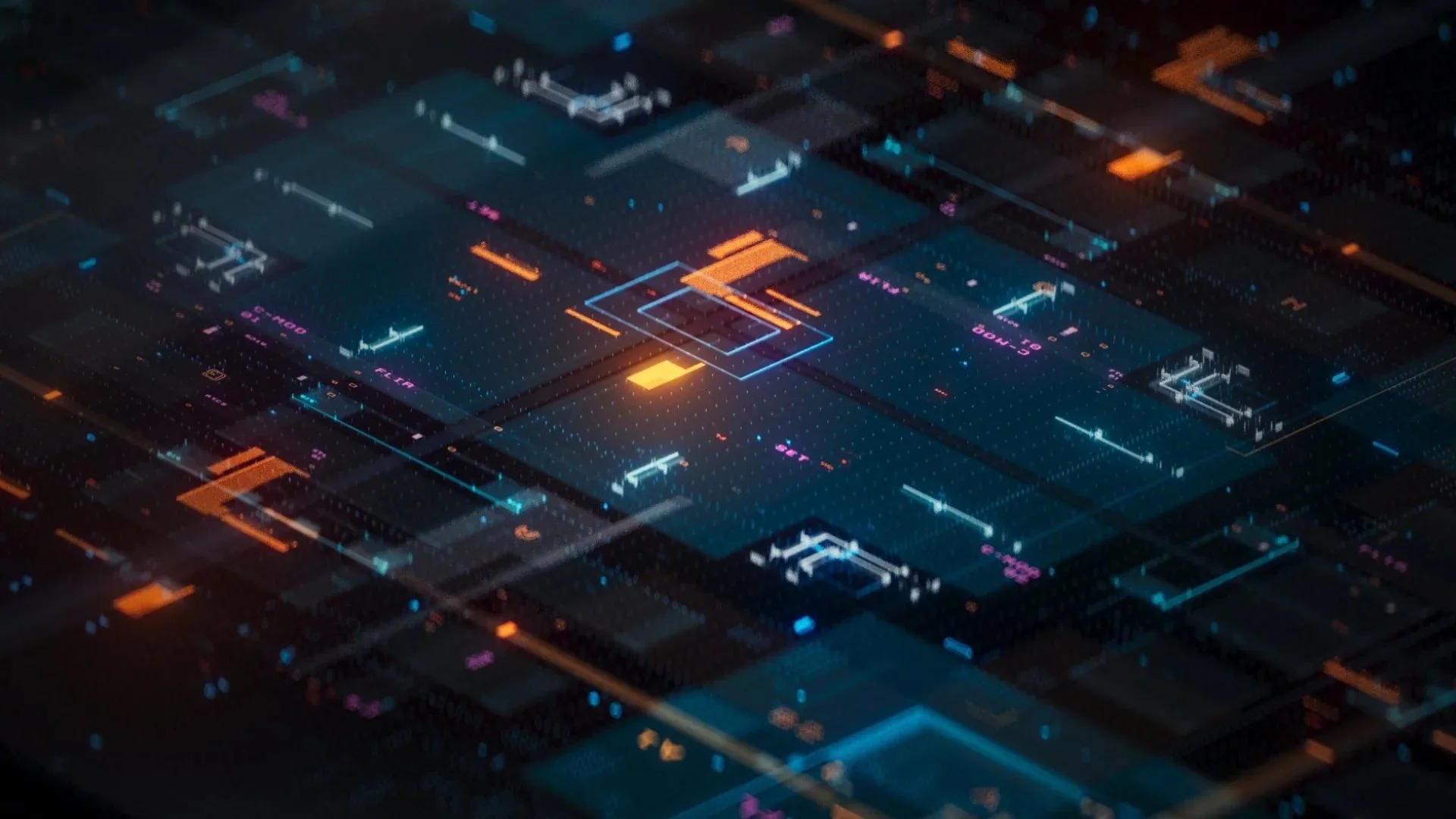 Futuristic Interface Substrate